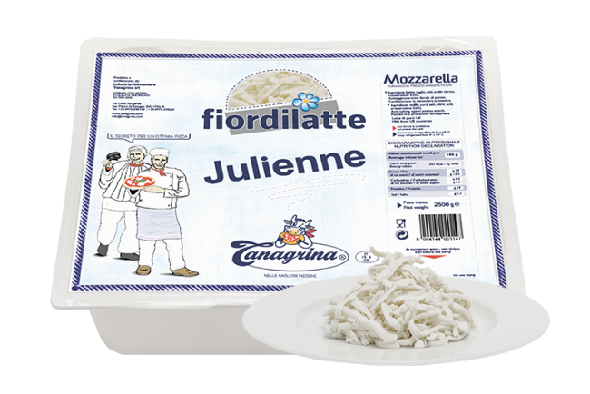 Fiordilatte mozzarella Julienne