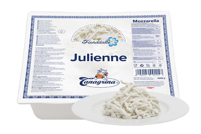 Fiordilatte mozzarella Julienne